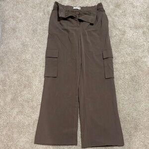 Abercrombie & Fitch Dark Brown Cargo Trousers
